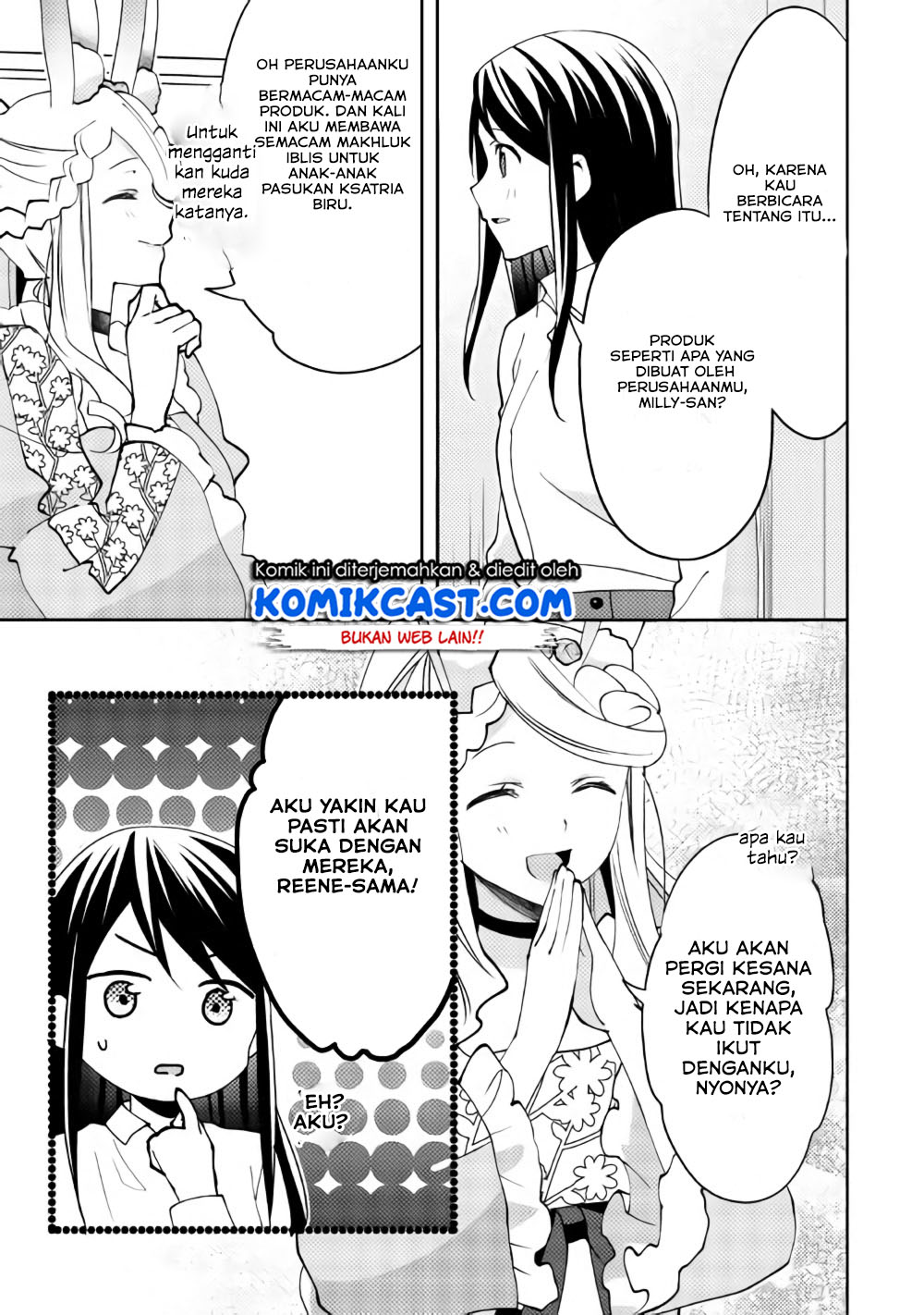 Isekai de “Kuro no Iyashi Te” tte Yobareteimasu Chapter 40 Bahasa Indonesia